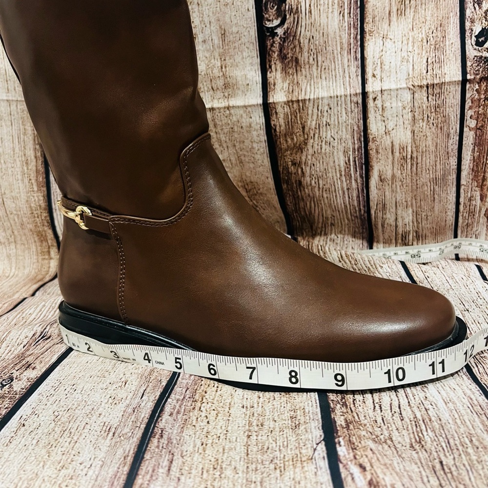 Brown Knee-High Boots Sz 10 - Picture 10 of 13